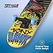 Tony Hawk 31 inch Skateboard, Tony Hawk Signature Series 1, 9-ply Maple Deck Skateboard for Cruising, Carving, Tricks and Downhill, Zombie
