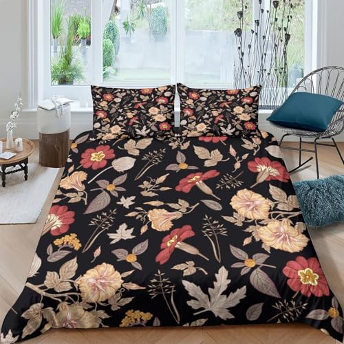 Housse de couette microfibre ultra douce de qualité supérieure style baroque - 4