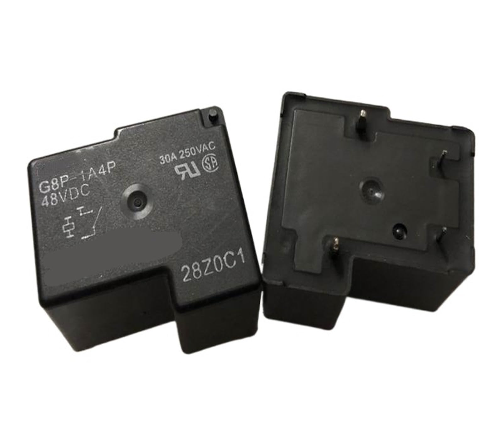 Relé G8P-1A4P 48VDC interruptor T90-1A-4P para placas PCB 3