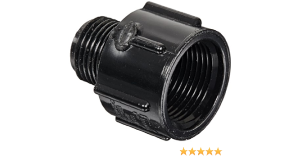 Spears 446 B Series Pvc Pipe Fitting Adapter Schedule 40 Black 1 2 Npt Male X 3 4 Npt Female Industrial Pipe Fittings Amazon Com Industrial Scientific