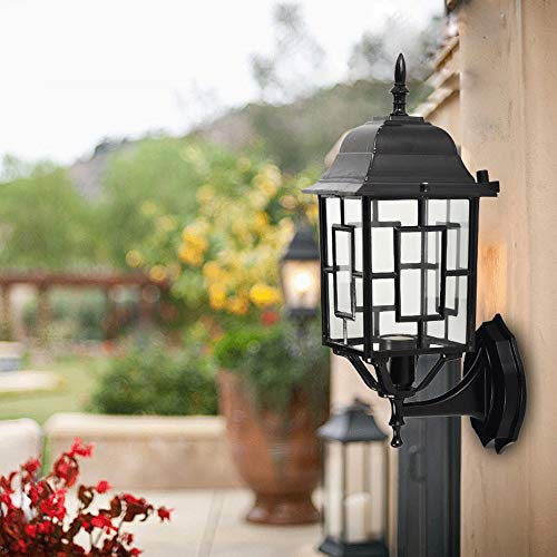 Lampe murale LED luxe en verre transparent pour villa et hôtel