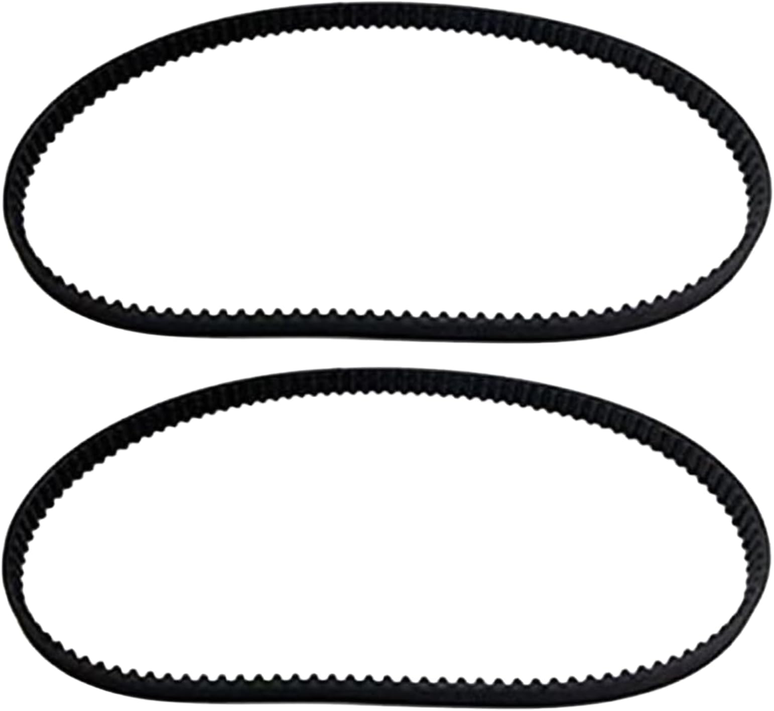 2Pcs Carpet Washer Cleaner Brush Toothed Belt Compatible with Vax Platinum Smartwash CDCW-SWXS, 360MM Length 6MM Width