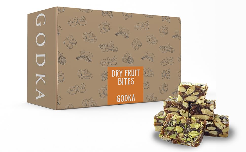 Godka Dates Bites Dry Fruit Bites Dates Barfi Healthy & Delicious with No Added Sugar Sweet Mithai 500 Grams | Made with Dates/Almond/Honey/Pistachio/Cashew & Pure Ghee (B0CWDXB1LS) Amazon Price History, Amazon Price Tracker
