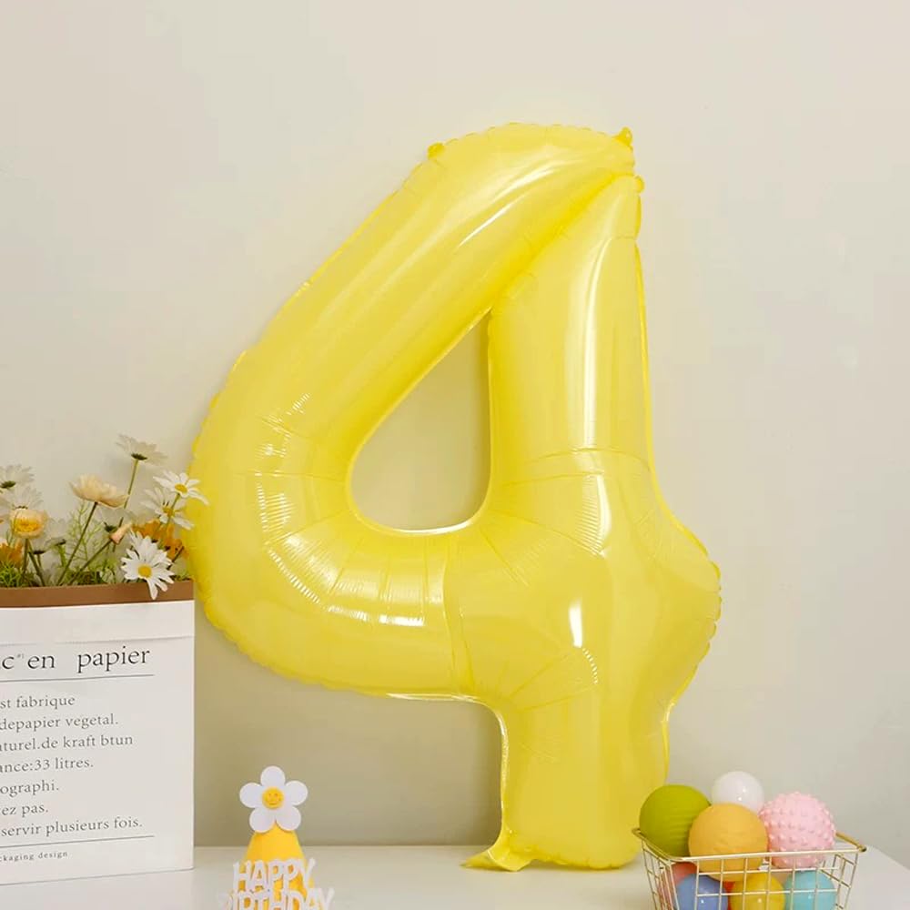 Red 0 balloon 40 Inch Giant Helium Foil Number 0 to 9 Red Balloon Birthday Wedding Party Digital Decorations (Number 0) — view 421