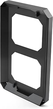 Mounting Plate Compatible with ToughBuilt StackTech Compact Tool Box, Universal Wall, Truck, or Floor Mount Base for Secure Toolbox Storage, Heavy-Duty Modular Mounting Bracket