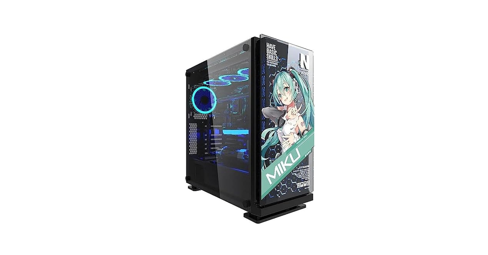 HATSUNE MIKU A23 ミニタワーPCケース ASUS TX Gaming PC Case