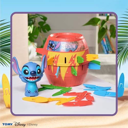 TOMY Jeu d'action Disney Pop Up Stitch Jeu Familial Amusant pour Garçons Filles Et Adultes Jouet Stitch pour Enfants D'âge Préscolaire Âges 4 Et Plus - vue 9