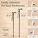 Merry Sticks Lightweight Foldable Walking Canes for Women and Men, Adjustable & Collapsible Walking Stick for Seniors, Balancing Mobility Aids, Ergonomic Handle & Wrist Strap - Sen Wood