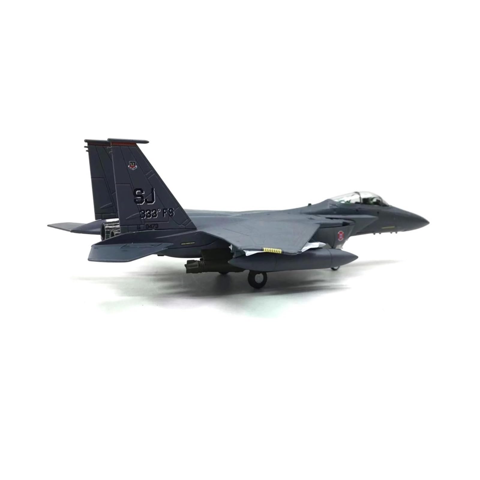 Feng Shui， Odlewane zabawki samoloty w skali 1/100 dla armii F-15E Strike Eagle myśliwiec-bombowiec zabawka samolot odlewany metal zmontowany samolot model samolotu zabawka do zbierania i wyświetlania