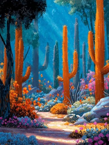 GSҌ DIY ANG̋hGLbgAPaint by NumbersqƑlnhhGT{ẻԃCeAyCgoCio[ G|XgXDIY`ACeA Ƃ̕ǂ̑A40x50cm/16x20C`(t[