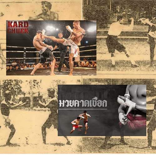 Generic Wealthy888 2 Pack Boxing Hand Wraps Ancient Style, Mma, Original Muay Thai, Kick Boxing, Muay Kaad Chuek, 100Percent Cotton Bandages, Knuckle Protection, White, Wide 2 Inch Long 5 Meter #TOP7