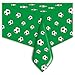 Big Party- Tovaglia in PVC Palloni da Calcio, Colore Verde, 60691