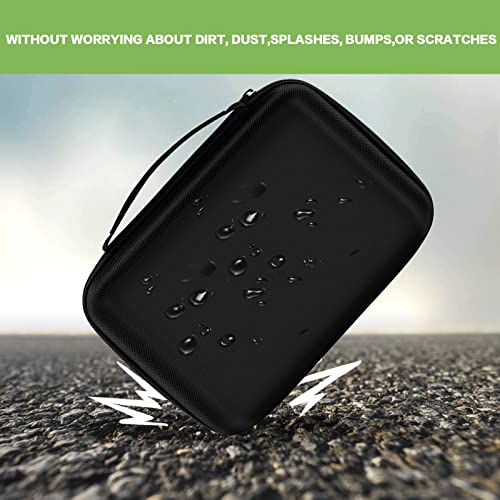 Case Compatible With Dymo Letratag Lt-100H Handheld Label Maker Machine, Holder For Labeler Makers Printer Machine & Labeling Tapes Refills, With Mesh Pocket For Accessories (Case Only (Grey Sponge) #TOP4