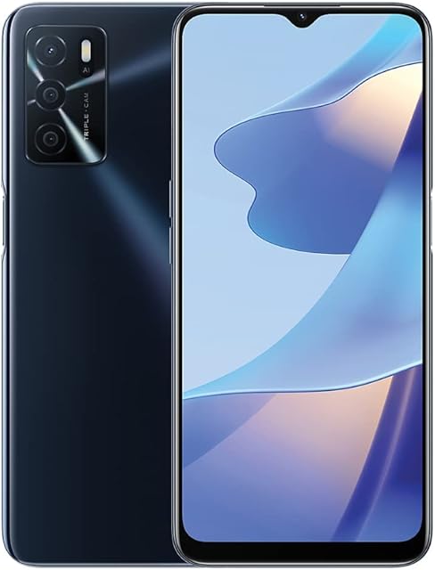 OPPO A54s Smartphone, 5000mAh Long-Lasting Battery, RAM 4GB + ROM 128GB expandable, 6.52 60HZ Display, AI Triple Camera 50+2+2 MP, NFC, ColorOS11.1, [UK Version], Black