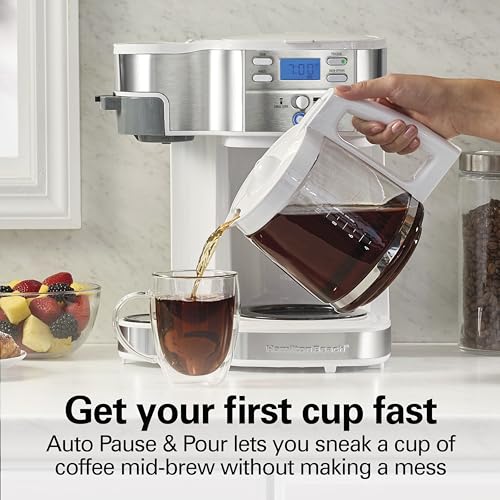 Hamilton Beach 2-Way Programmable Coffee Maker & Single Serve Coffee Maker - image 7