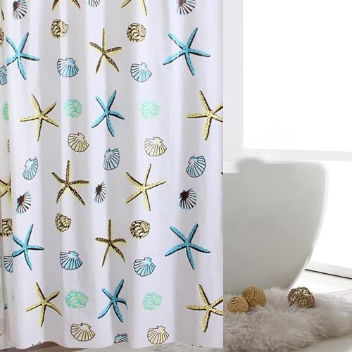 Vllcsla Shower Curtains Mould Proof Resistant for Bathroom 180/200/220