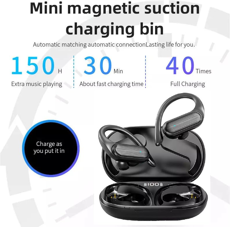 Buds A520 TWS Earbuds charging diagram