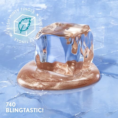 Covergirl Clean Fresh Yummy Plumper Lip Gloss, 740 Blingtastic, Shiny, Vegan Formula, Easy to Apply, Minty Flavor, 0.33oz - image 2