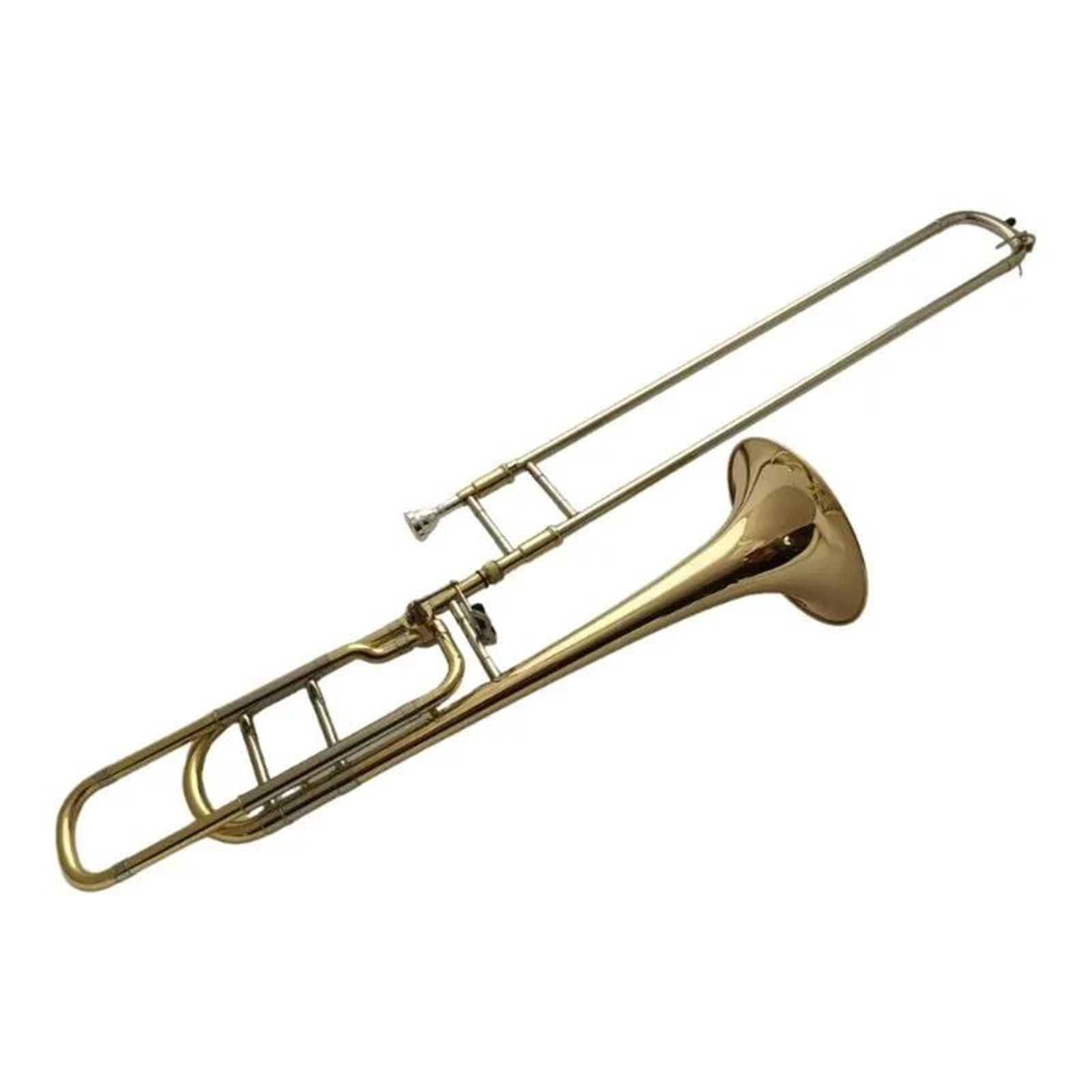 BB Bassposaune Instrumentenoberfläche Goldlack Profiposaune