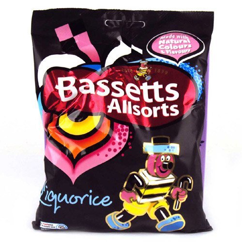 Bassetts Liquorice Allsorts 130g x 4
