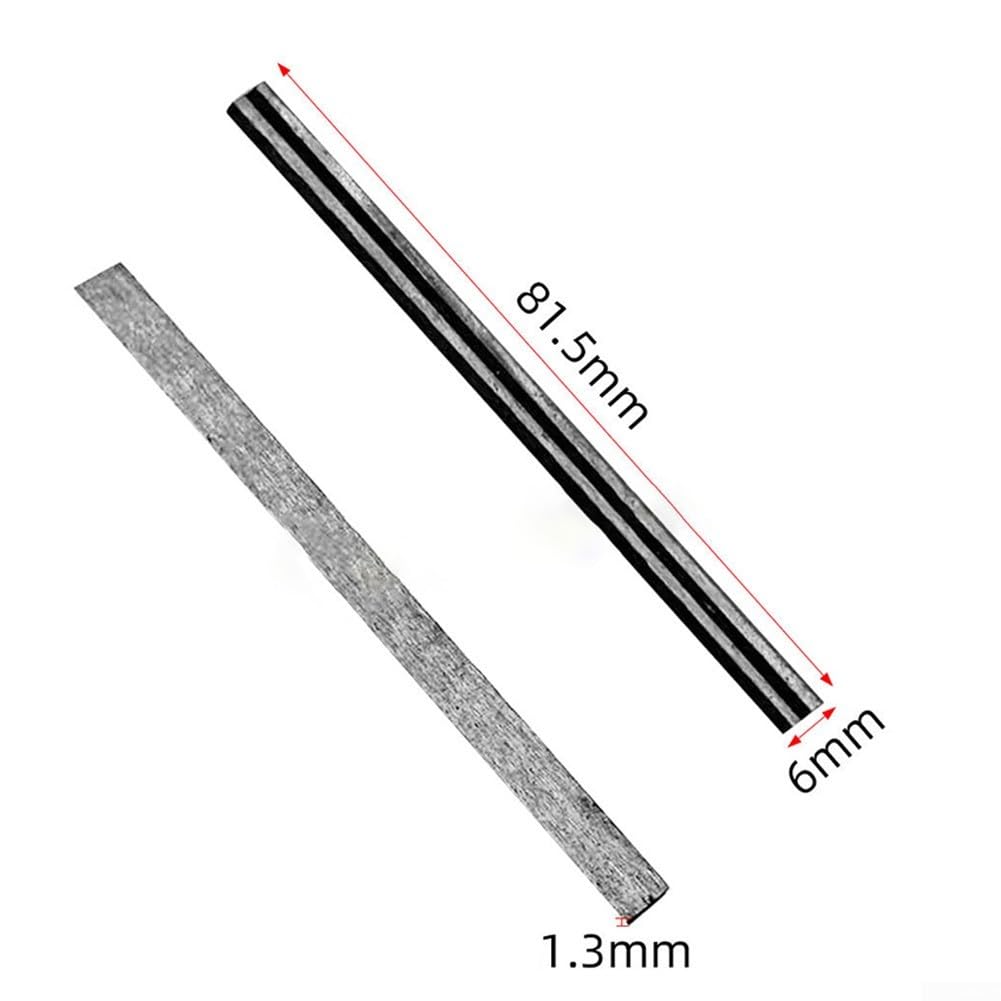 Cuchilla de Cepilladora 82mm para acero para Madera Cuchilla(4pcs)