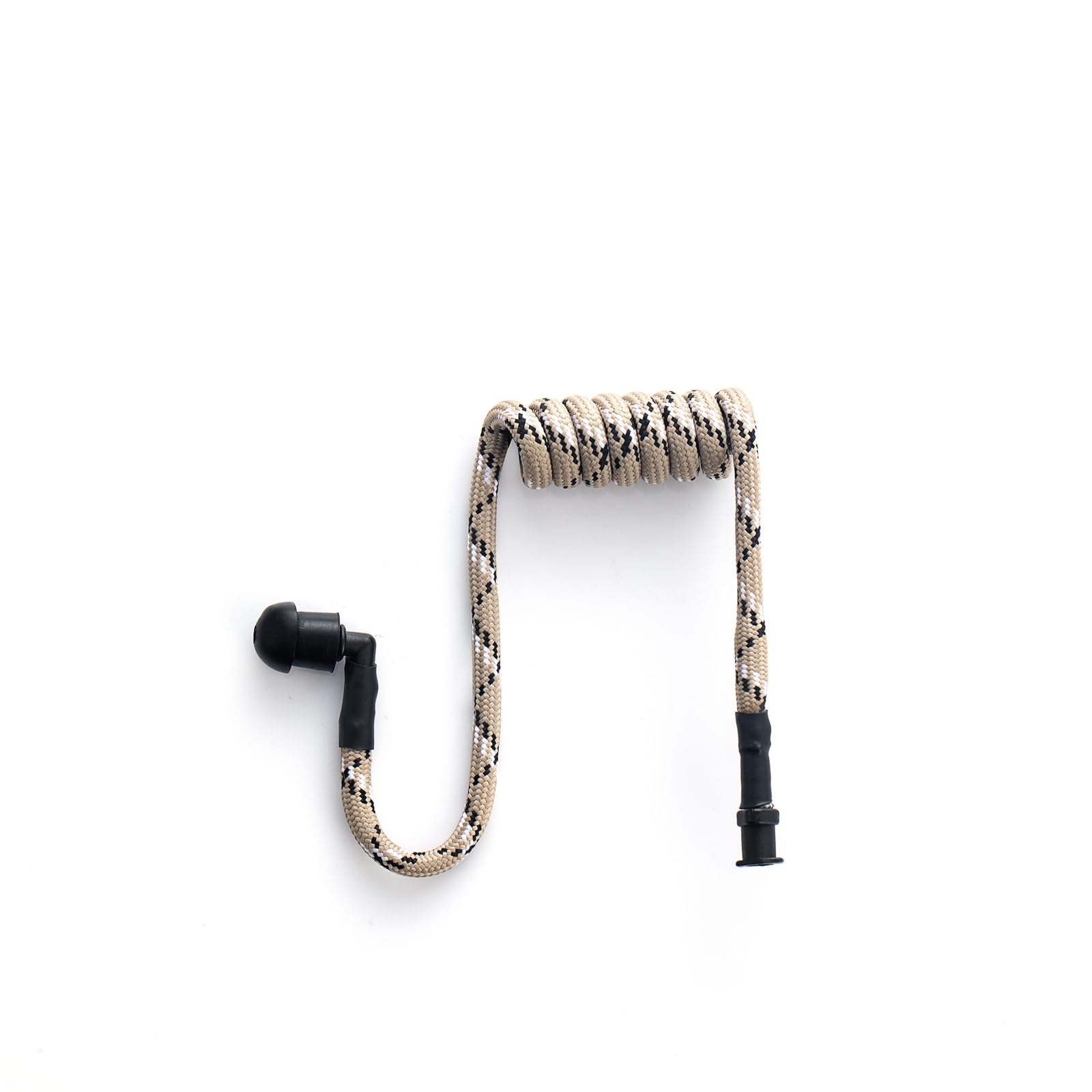 DLECNFUN Replacement Braided Nylon Surveillance Acoustic Coil Tube for Radio Earpiece