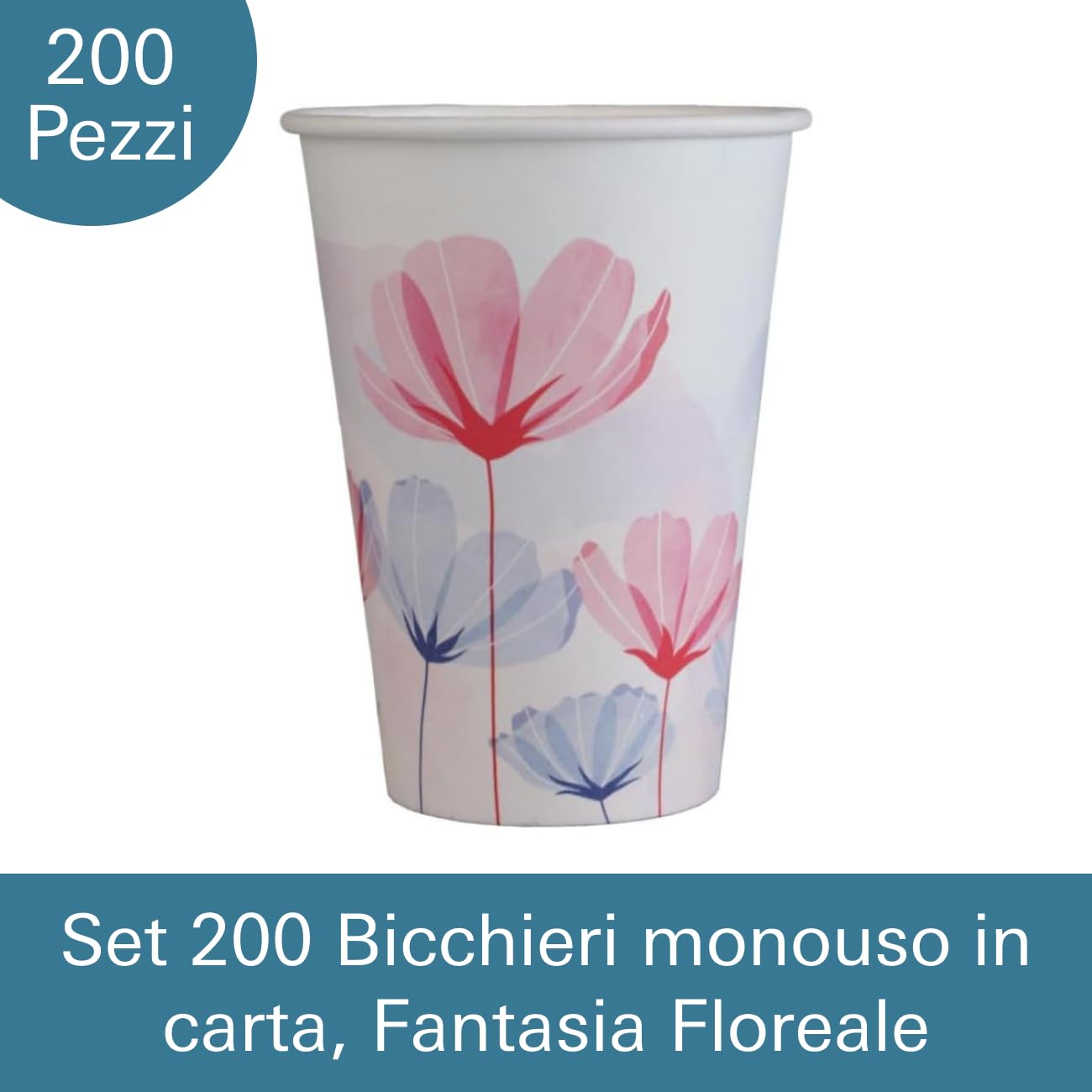 Bicchieri Di Carta 200ml Imbustati - 800 Pezzi, Plastic Free, Per Hotel E B&B - Foto 6