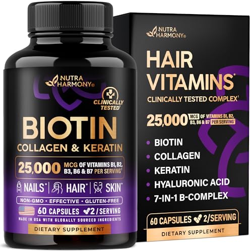 Biotin | Collagen | Hyaluronic Acid | Keratin - Clinically