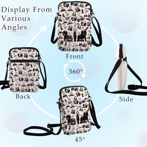 BWWKTOP Law Order Crossbody Bag Robert Goren Fans Gift Olivia Benson Shoulder Bag Law Detective Team Merch3