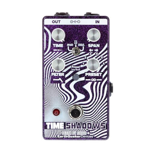 Earthquaker Devices Time Shadows V2 Subharmonic Filtered Delay, Purple Sparkle (Gear Hero Exclusive)
