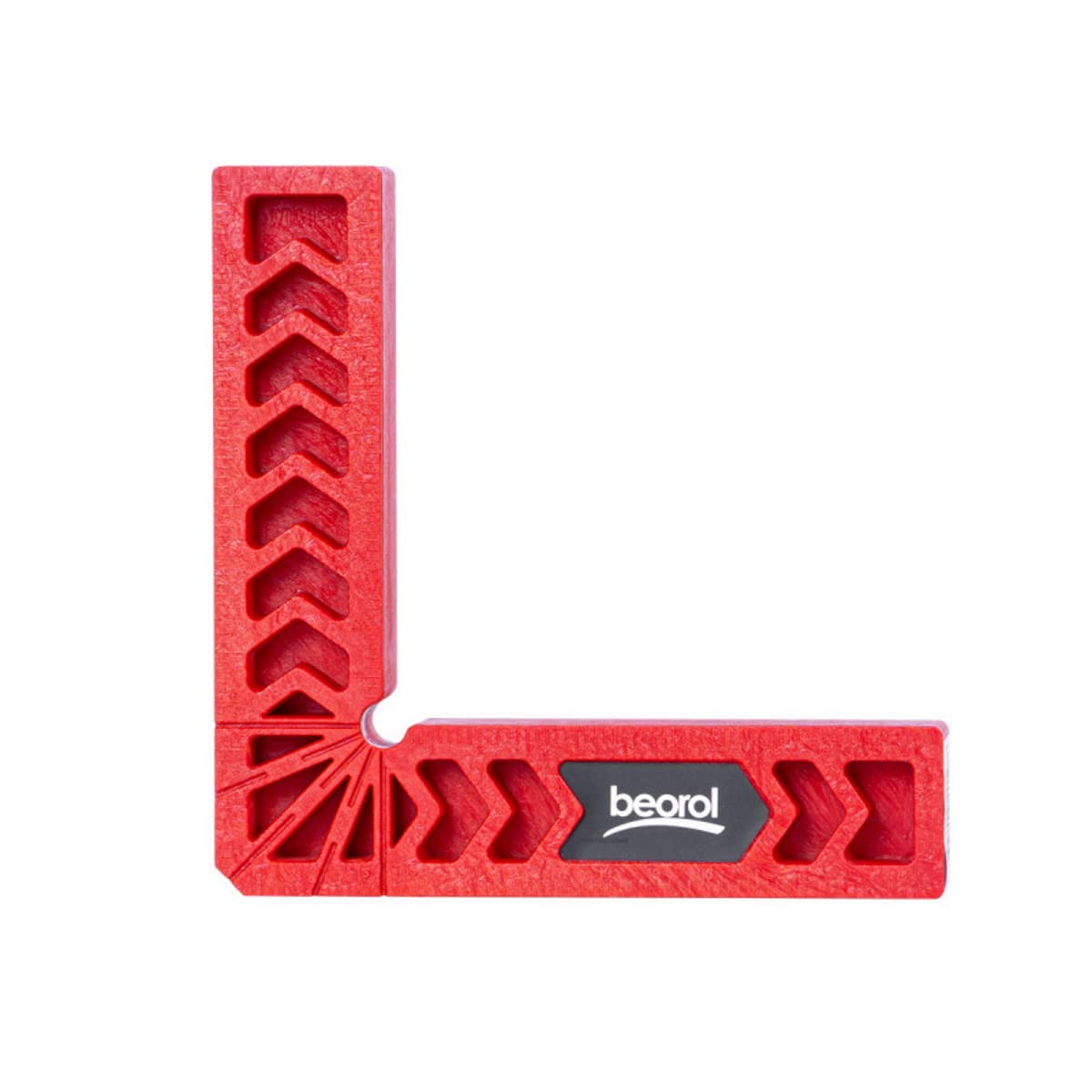 Beorol 90 Degree Right Angle Positioning Clamp ABS Clamping L-square Holder Ruler for Woodworking Clip - 100x100mm - LUABS100X100