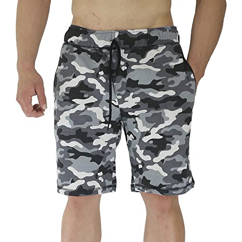 Kit 3 Bermudas Moletom Masculinas MXD Conceito Cores Básicas Casuais Treinos Musculação Academia (M,