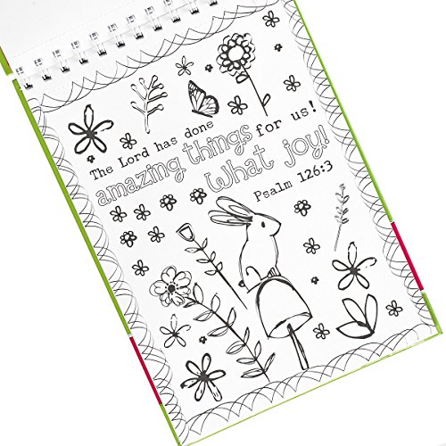 Inspirational Coloring Book For Girls: Hours Of Faith-Filled Fun #TOP7