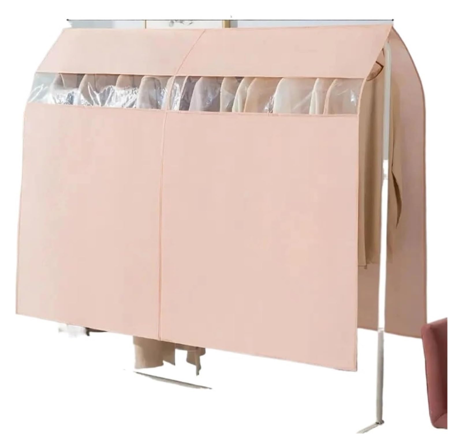Copriabiti trasparenti da appendere, Copertura for appendiabiti in diverse dimensioni ispessita in tessuto non(Color 10-160x120cm)