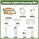 Bug Catcher für Kinder Explorer Bug Catching Kit, Lupe, Pinzette, Pfeifen, Kompass, Lernführer, Insekt Habitat für Outdoor Spielzeug(3 Jahr +)
