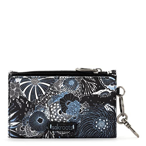 Sakroots Eco-Twill Encino Essential Wallet, Midnight Seascape3