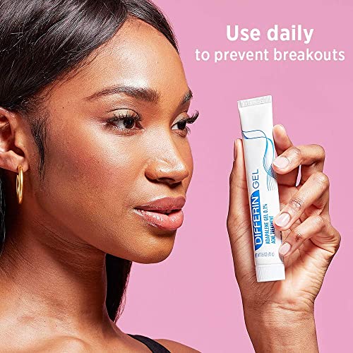 Acne Treatment Differin Gel, 30 Day Supply, Retinoid Treatment for Face