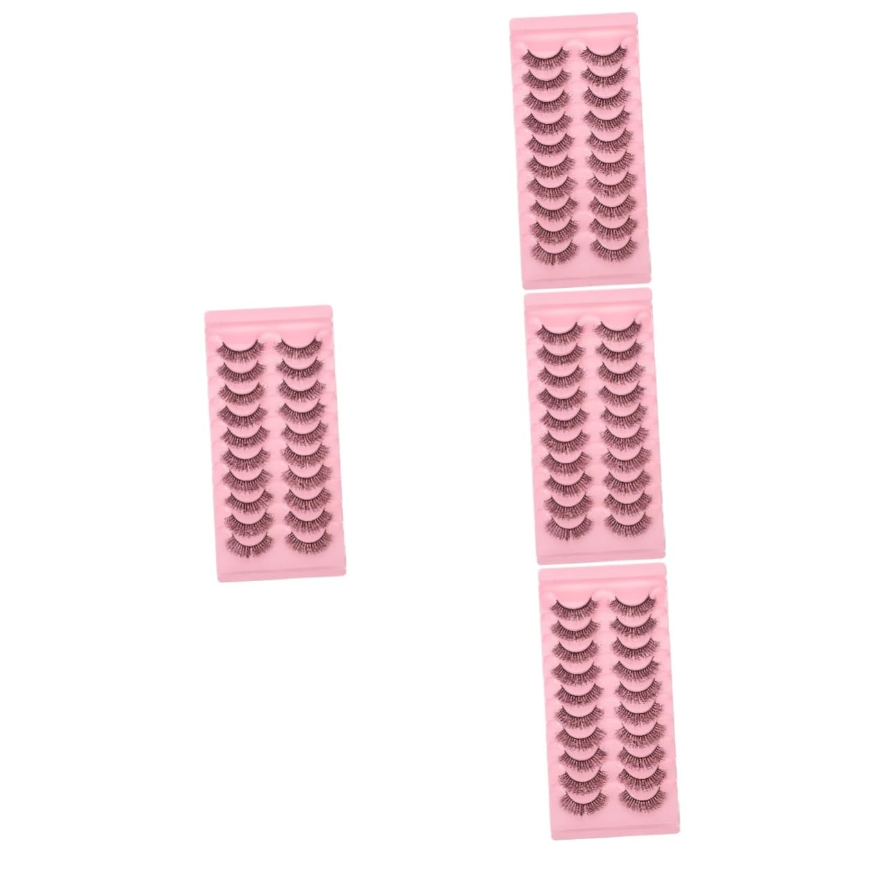 Ipetboom 40pares of False Eyelashes for Women Natural Look Volume Makeup Lashes for Any Occasion