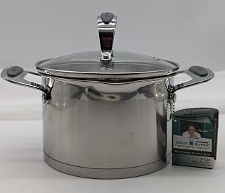 David Burke Gourmet Pro Stature EZ Strain Cookware (3 qt sauce pan)