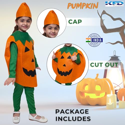 Image of Kaku Fancy Dresses Fruit and Vegetable Costume Paper Cutout with Cap For Kids | Healthy Food Costume For Boys & Girls (Tracksuit Not Included)