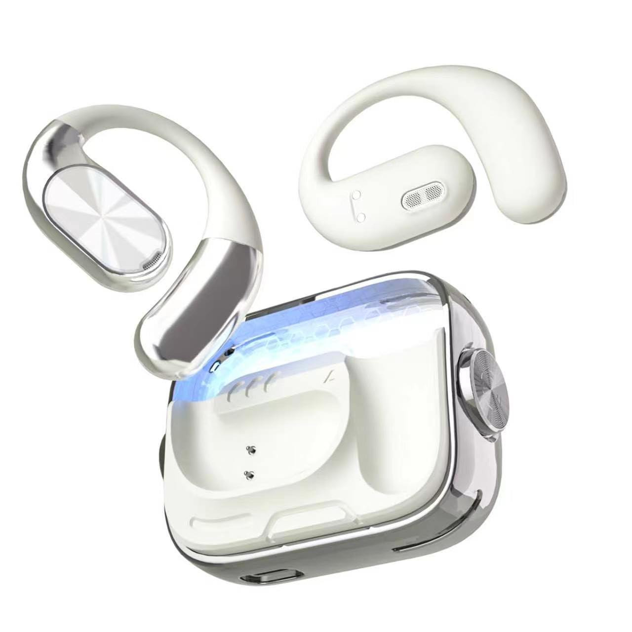 eDepot Open Ear Headphones, Bluetooth 6.0 Wireless Earbuds, Powerful Sound | 360°Rotating…
