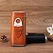 Gift for Dad Jeclist Custom Leather Cigar Case, Travel Cigar Box Humidor Set & Accessories, Portable Cigar Holder with Cigar Cutter for Home & Travel, Gift for Father Dad Men Groomsmen(Black)