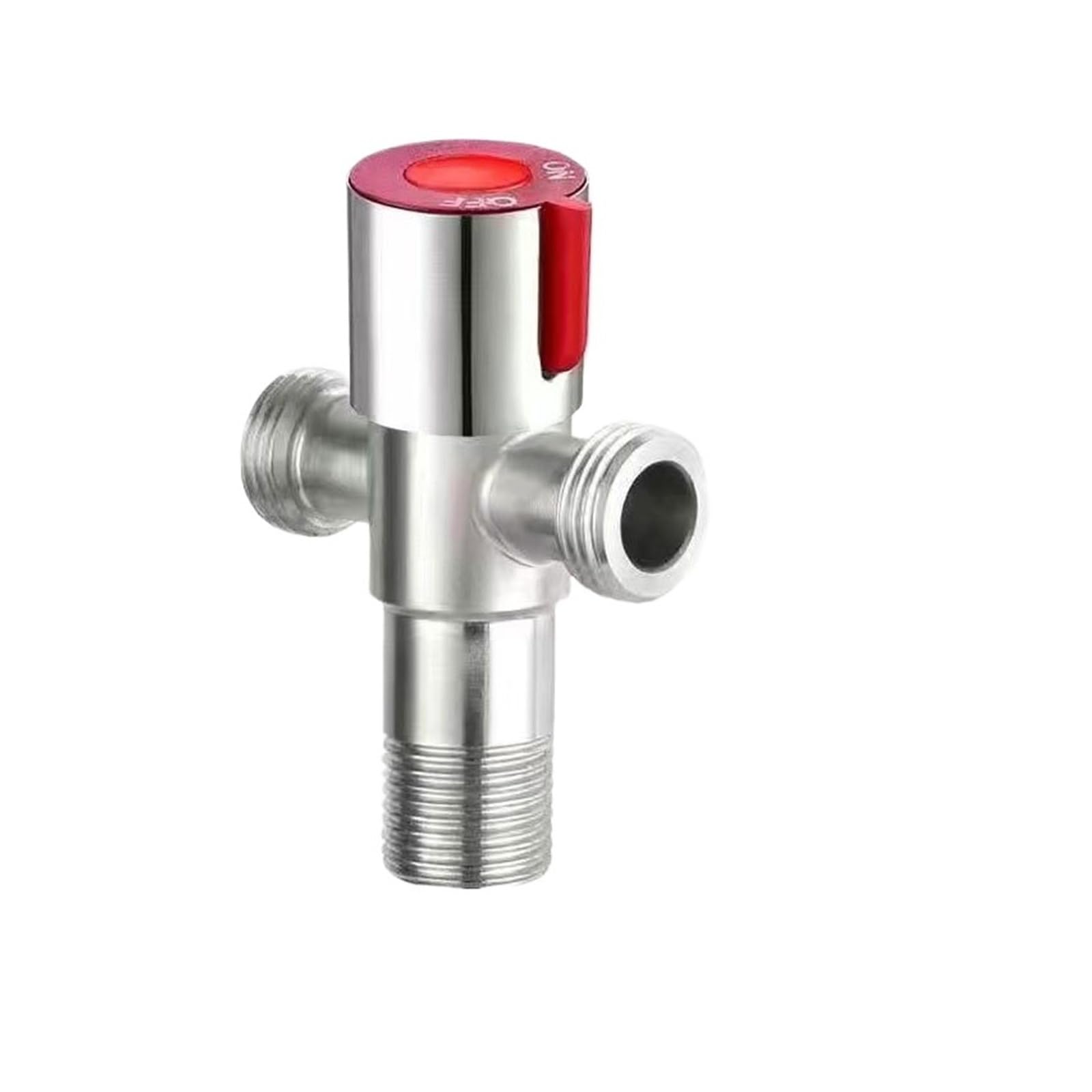 Bvhisehp C1 G1/2 Thread Stainless Steel Angle Stop Valve Household Kitchen Bathroom Water Pipeline Control Filling Valve