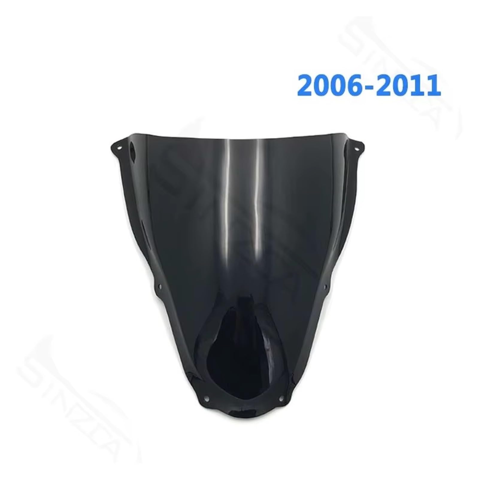 Parabrezza moto Deflettori D'aria Per Parabrezza Moto | Per RS50 RS125 RS250 RS 50 125 250 2006-2011 Materiale acrilico trasparente e nero(Transparent)