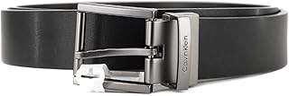 Calvin Klein (カルバンクライン) 尾錠バックル ベルト メンズ REVERSIBLE BELT 11CK020016 ブラック/ブラウン [並行輸入品]