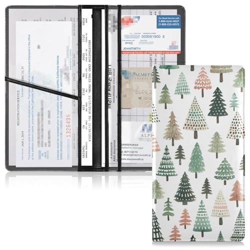 Organizador de Documentos de Cuero Slim miniatura 6