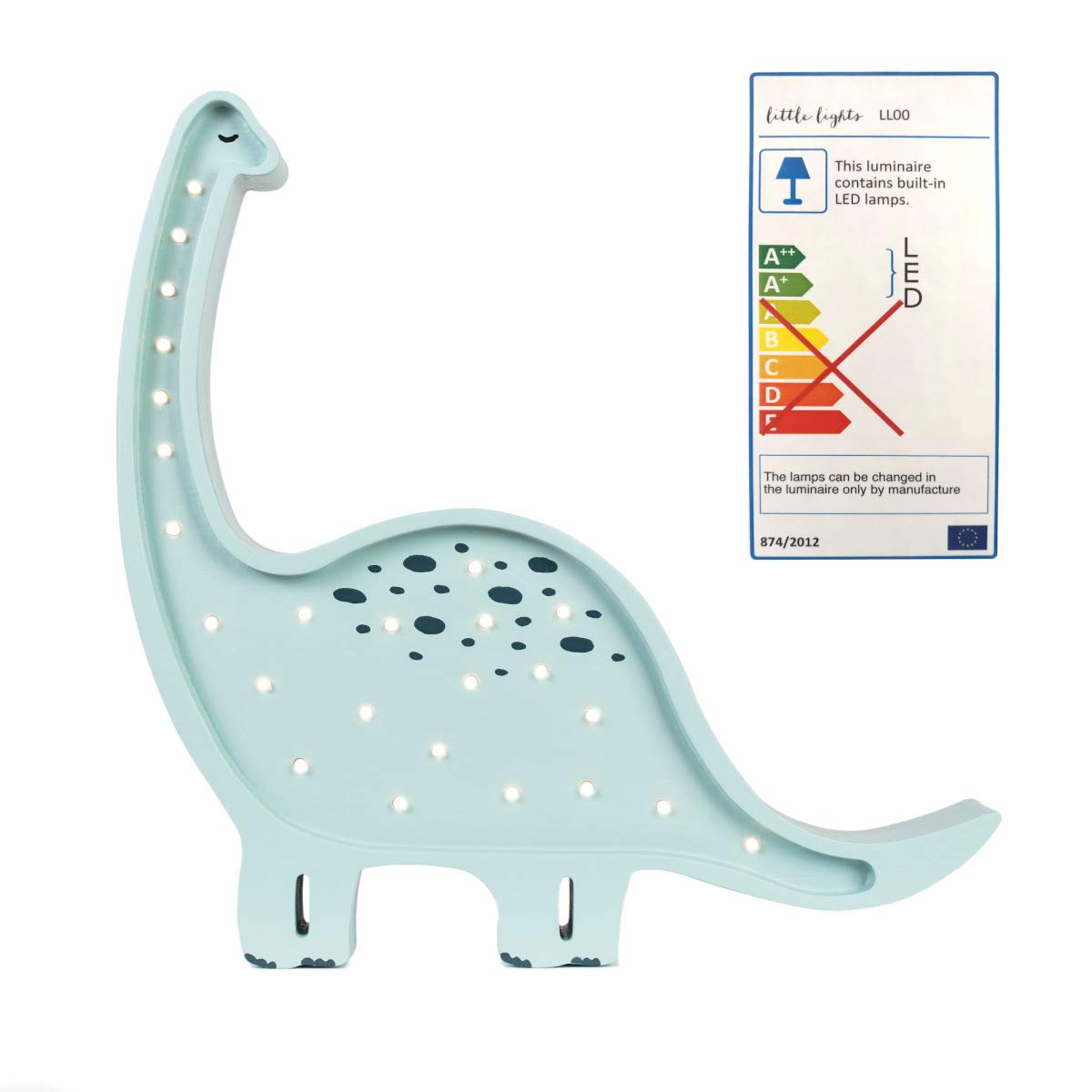 Little Lights Lampe Dino Diplodocus