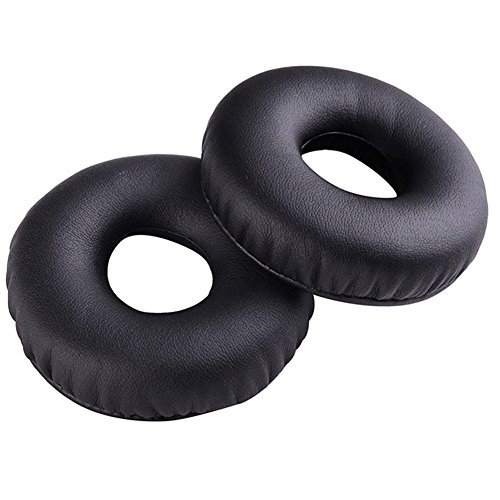 Meijunter Black Ear Pads for Sony MDR-XB650BT Headphones,1 Pair Replacement Soft Earpads Cushions