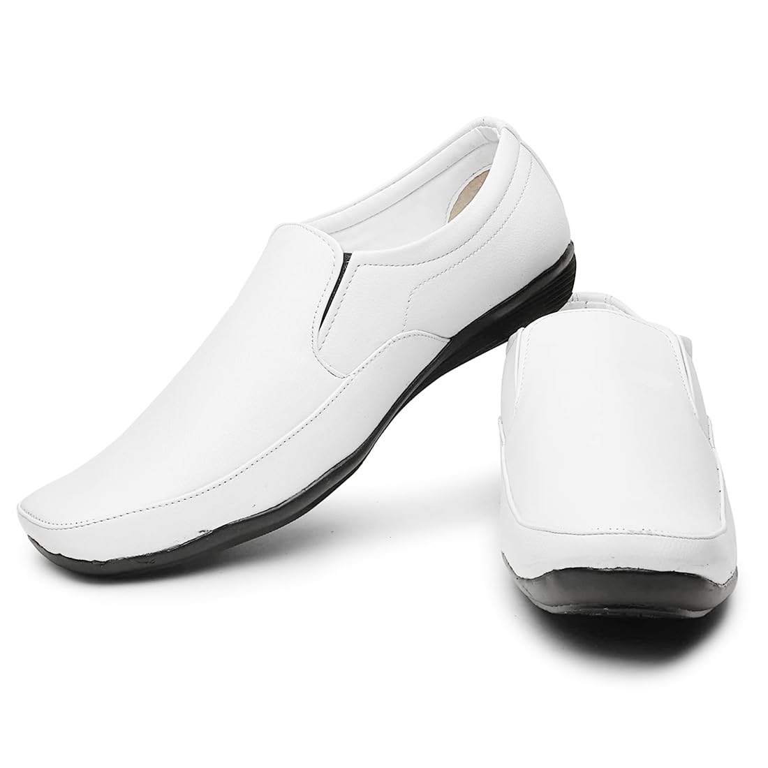 Modern Trendy Formal Shoes/Party Shoes/Shoes Combo with Free Wallet & Belt for Men and Boys -P737-image-31