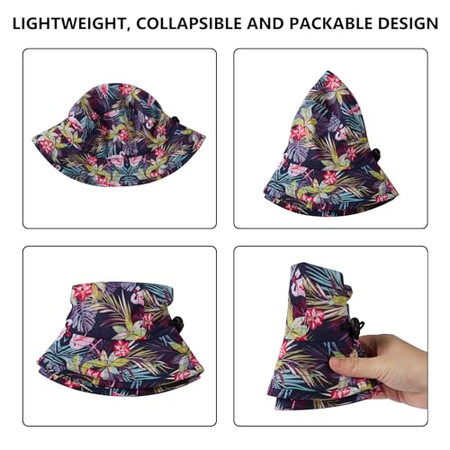 Image of BASSDASH UPF50+ Fishing Bucket Hat for Men Women Lightweight Water Resistant Packable Outdoor Summer Sun Hats FH13